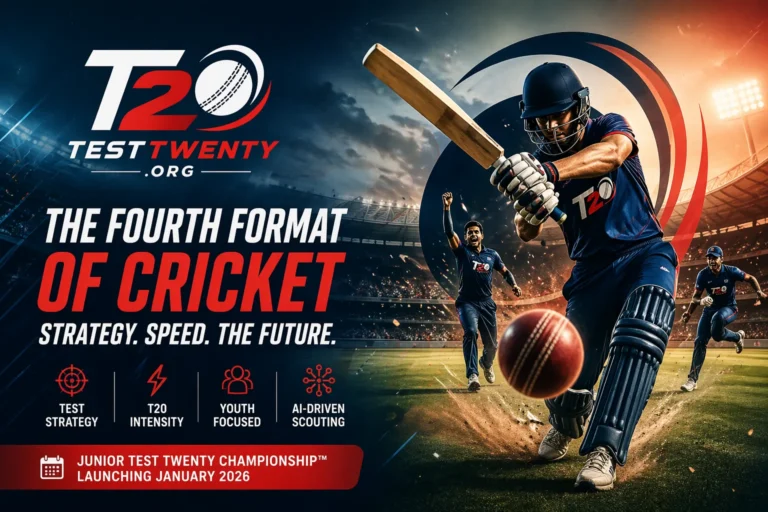 Test Twenty® | The Fourth Format of Cricket Redefining the Game